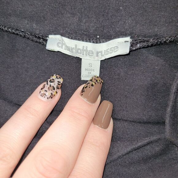 Charlotte Russe Size Small Black Mini Skirt - Picture 3 of 3